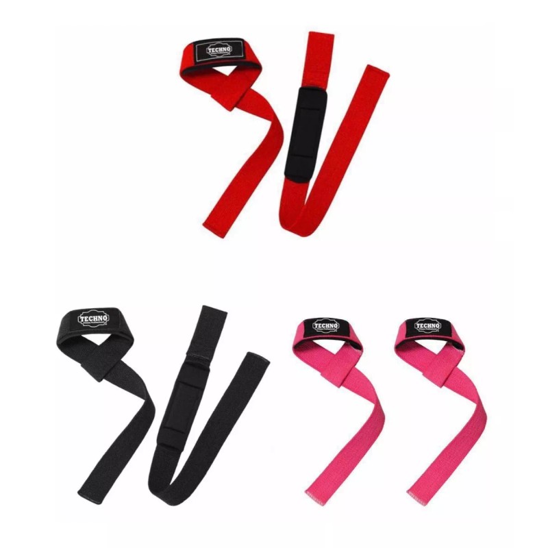 Techno Vendas Rodilla Gym Crossfit + Straps Lifting Correas Classic