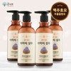Flaxseed Shampoo 300mlx4 bottles Contains brewer's yeast extract / 아마씨 샴푸 300mlx4통 맥주효모 추출물 함유