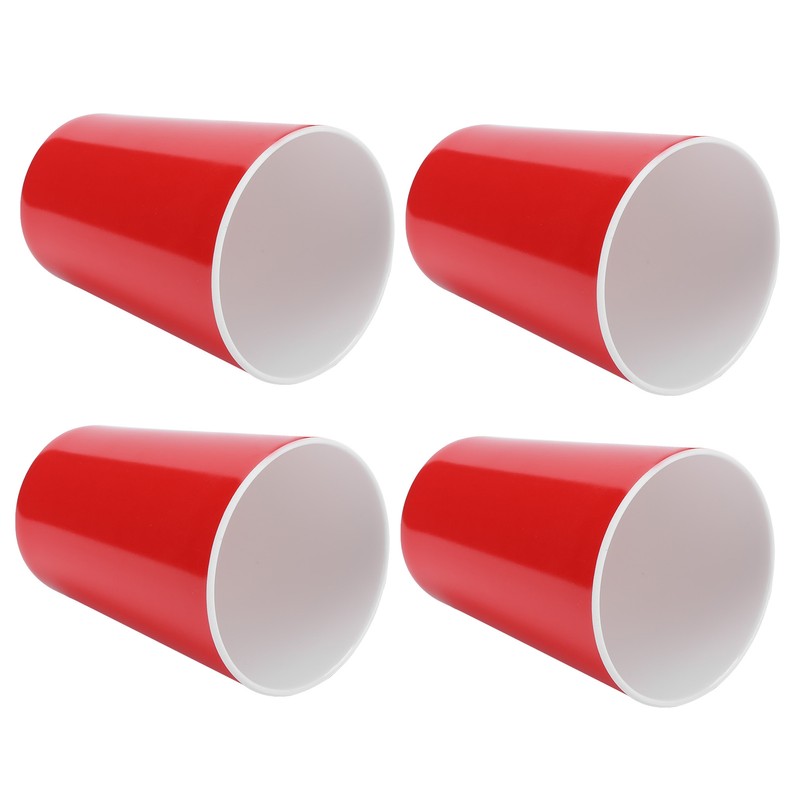4PCS Imitation Ceramic Water Cup Drinking Mug for Office Home