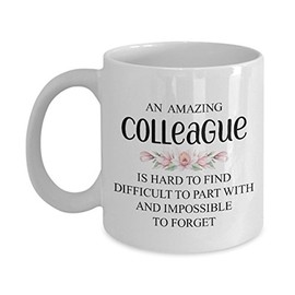 Leavings Gifts for Colleagues Coworkers Boss Work Friends Men Women, an Amazing Mugs Cup - MG1146