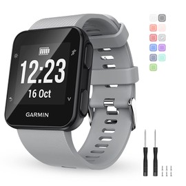 BaayCerrie for Garmin Forerunner 35 Watch Band Replacement, Soft Silicone Strap Wristband Compatible with Forerunner 35 Smartwatch