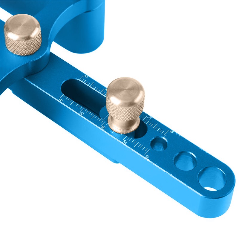 6/8/10mm Self Centering Doweling Jig Drilling Guide Kit Woodworking Positioner