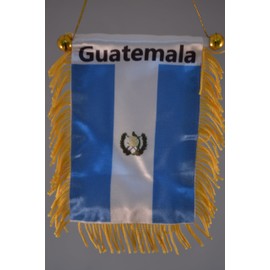 Guatemala Automobile car SUV Truck Vans Pickups Mini Banner Flag Perfect for Auto or Home use