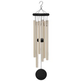 Memorial Wind Chimes Outdoor with 6 Aluminum Alloy Tubes and Hook, Wind Chimes for Home Decor Garden Patio Outdoor