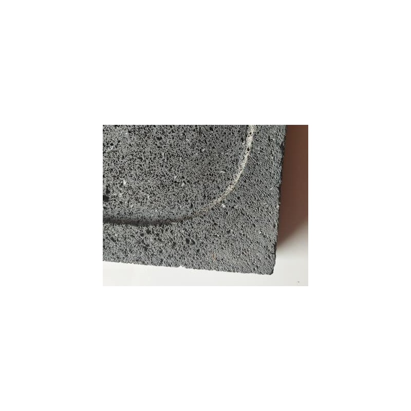 Volcanic Stone Cooking Slabs, 8 "x 8" recessed slabs, 1.5cm