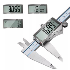 DITRON Digital Calipers, DITRON 6" Vernier Caliper- Electronic Micrometer with Large...
