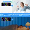 SZELAM Digital Wall Clock with Large Display, 13.6 Inch Large