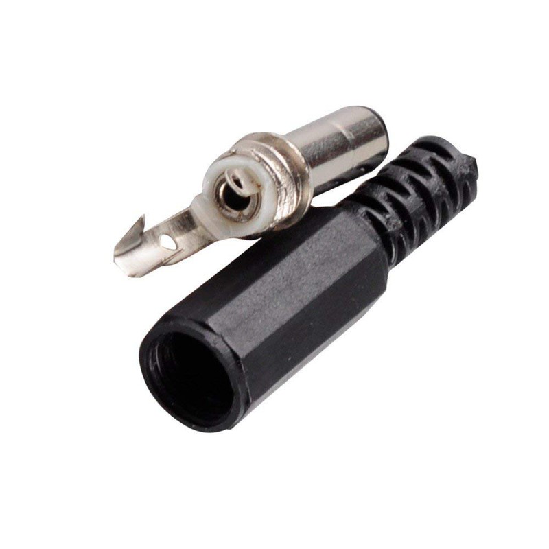 RUNCCI-YUN DC Female Panel Mount Socket,5.5 x 2.1 MM DC