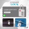 Unbranded TSA Lock Suitcase Travel Luggage 3 Digit Combination Reset