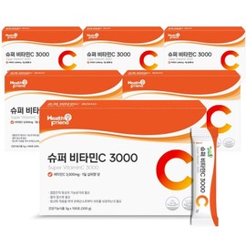 Health Friend Super Vitamin C 3000 100 packets, 6 packs, 300g / 헬스프랜드 슈퍼 비타민C 3000 100포, 6개, 300g