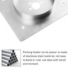 MaxEarn 60mm High Diesel Heater Mounting Plate, Stainless Steel Turret