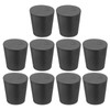 sourcing map Rubber Tapered Plug 18mm to 24mm Solid Test