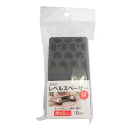 Shimizu Corporation NEW HIKARI SH-LVS140-02 Level Spacer M, Thickness 0.08 inch (2 mm), Pack of 15
