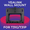 Yealink Wall Mount Bracket T31G and T31P IP Phones, Secure