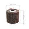 QWORK Flap Sanding Wheel, 2 Pack Wire Drawing Polishing Wheel,