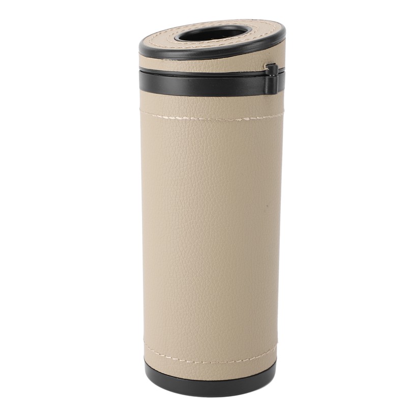 Car Tissue Holder Lightweight Leather and Tungsten Steel Car Tissues