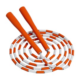 Beaded Jump Rope,Beaded Adjustable Adult Jump Rope - Fitness And Yoga Aerobics Training For Gym Cardio Outdoor Indoor Playground School Park