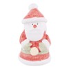 Glory Haus Jolly Santa Charcuterie Board Topper - Hand-Painted Ceramic
