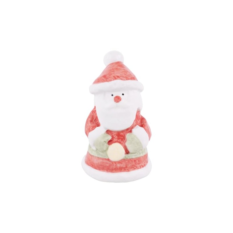 Glory Haus Jolly Santa Charcuterie Board Topper - Hand-Painted Ceramic