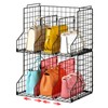 Sonyabecca Purse Organizer for Closet,2-Pack Adjustable&Stackable Purse Storage Organizer Dividers