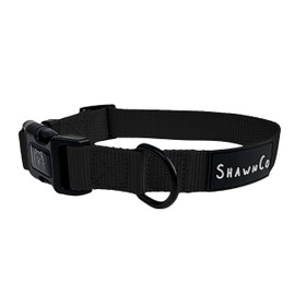 ShawnCo Dream Walk Dog Collar- Premium, Adjustable and Comfortable Pet Collar for Small, Medium, Large and Extra Large Dogs (M, Midnight)