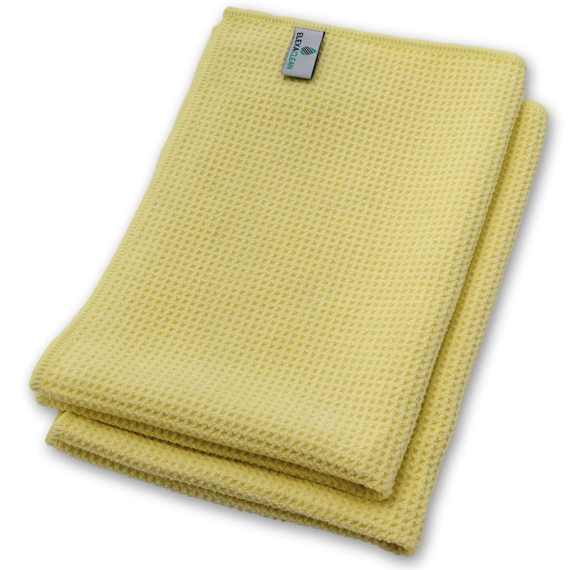 Elexaclean Microfibre Drying Cloth, Premium Waffle Cloth (60 x 40