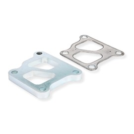Kinugawa Turbo Turbine Inlet Flange & Gasket Compatible with Mitsubishi EVO 4/5/6/7/8/9 Exhaust Manifold