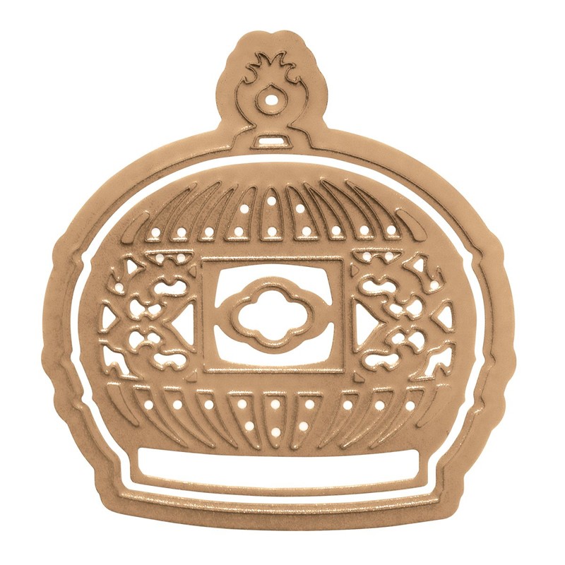 Spellbinders D-Lites Bird Cage One Die, Gold