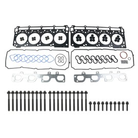 Flynsu HS26568PT Cylinder Head Gasket Bolts Kit replacement for 2012-2017 Chrysler 300 Jeep Grand Cherokee Dodge Charger Challenger 6.4L HEMI Engine