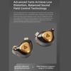 Wired Sound Isolating Earbuds with Microphone Detachable Dynamic Earphone with