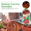 Wutfly 10mm Stainless Steel Sausage Stuffing Tubes and Sausage Stuffer