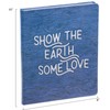 Eccolo Desk Size Recycled Journal Notebook, Embossed Hardcover, 256 Ruled