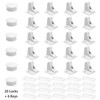 20 Pack Magnetic Cabinet Locks Baby Proofing Child Safety Cupboard