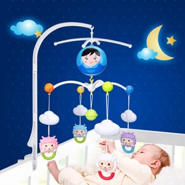 Mobile Bed Bell Holder, Baby Infant Crib Toy Hanger Decoration Hanging Arm Bracket Stent