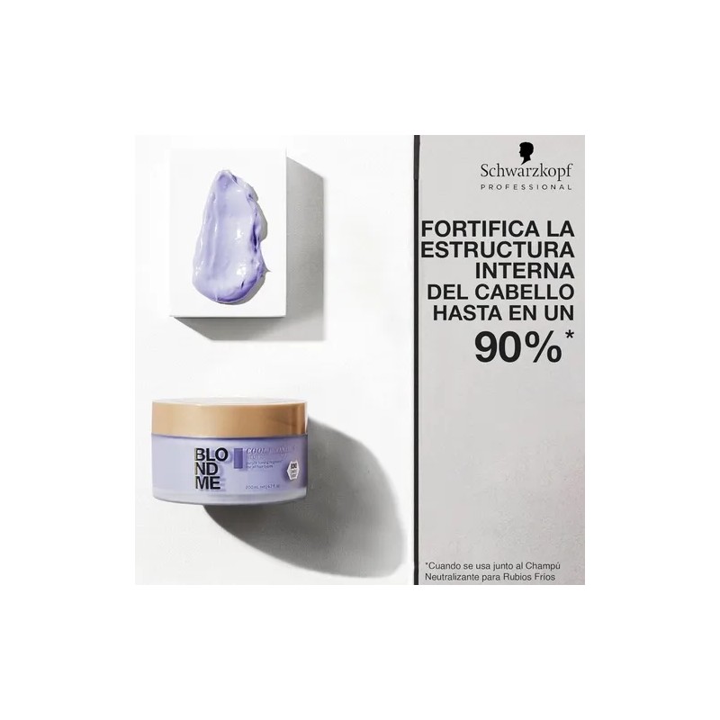 Blondme Cool Blondes Mascarilla Neutralizante Rubios 200 Ml