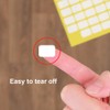 XINGSUI Small White Labels-8100pcs 9 x 13 mm Matte White