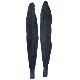 2 Pack Giant 72 Inch Black Balloons for Party Decorations Extra Large Latex Balloons, DIY Art, Drawing, Doodling Perfect for Creative Party Decor, Social Events & Kids Crafts (Black)