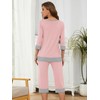 KORSIS Pajamas Set Womens 2 Piece PJS Lounge Sleepwear 3/4