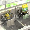 Uwenkjie kitchen sponge holder，kitchen sink caddy，sponge holder for kitchen sink，Sink