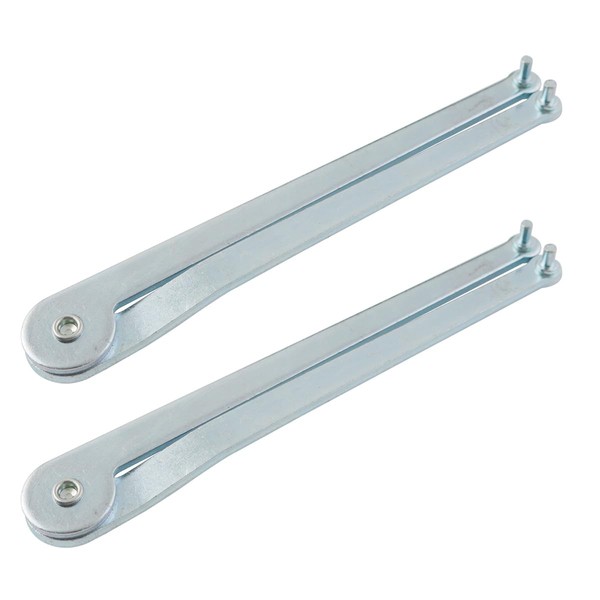 ZYAMY 2PCS Universal Adjustable Angle Grinder Wrench 4mm Face Wrench
