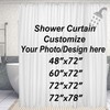NTETSN Abstract Window Floral Bathroom Shower Curtain Stained Glass Window