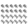 QUARKZMAN Mini Round Knobs, Small Drawer Handles, Cupboard Knobs, Pulls