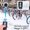 GREENCYCLE Electric Bike Alarm with Remote Controller, Motorcycle Anti-Theft Security