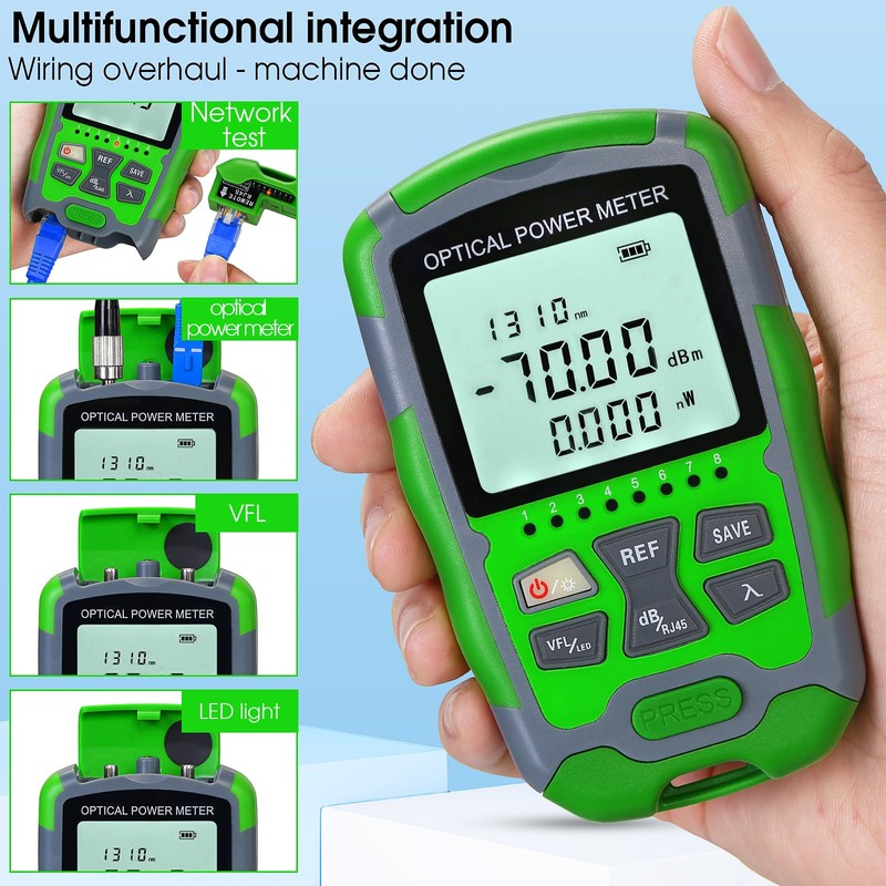 Dry Cell A-M70 VFL Visual Fault Locator 30KM & OPM