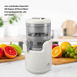 Electric Juicer Machine, Electric Citrus Juicer, Rechargeable Portable Juicer, Leakproof 360 Degree Motor Squeezer for Lemon, Orange, Citrus, Fruit, Vegetable, Cryfoktxgc07khqd6
