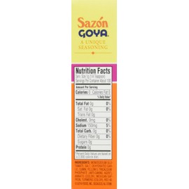 Goya Sazon Goya Cilantro & Annantto, 3.52-Ounce Units (Pack of 6)