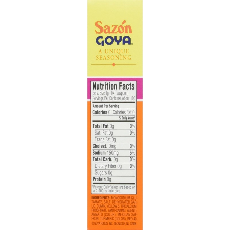 Goya Sazon Goya Cilantro & Annantto, 3.52-Ounce Units (Pack of