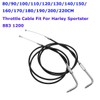 TCMT 80cm Throttle Cable Wire Fit For Harley Sportster IRON