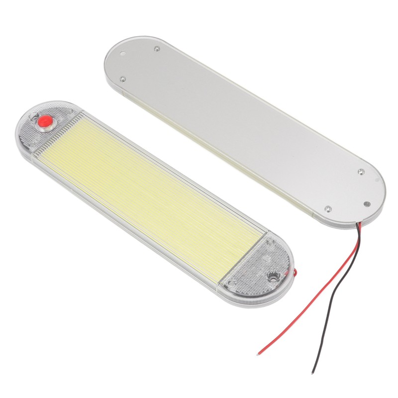 2Pcs Car Interior Roof Reading Light DC 12V‑24V COB with