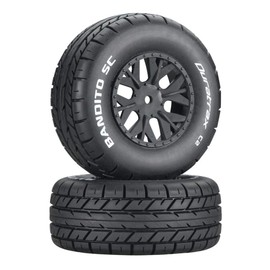 Duratrax Bandito C2 Mounted ASC SC10 4x4 SC Tire (2-Piece)